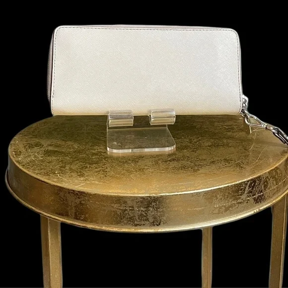 Michael Kors Jet Set Large Saffiano Leather Wallet - Picture 2 of 12